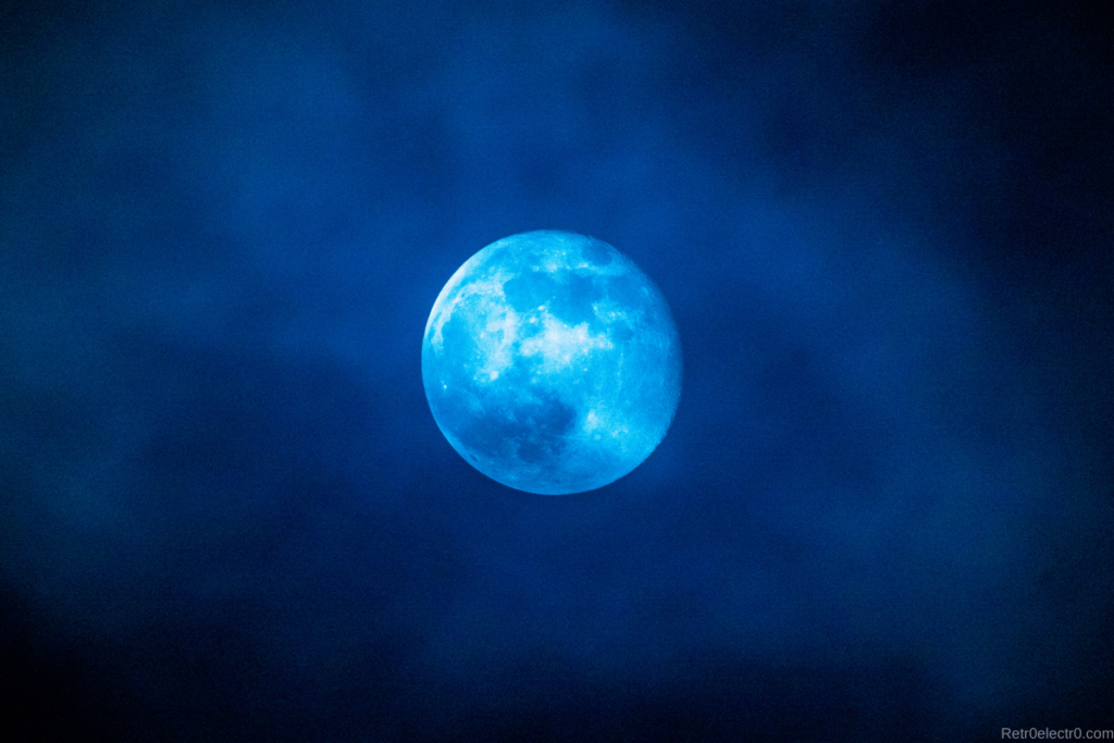 Blue Full Moon In Aquarius